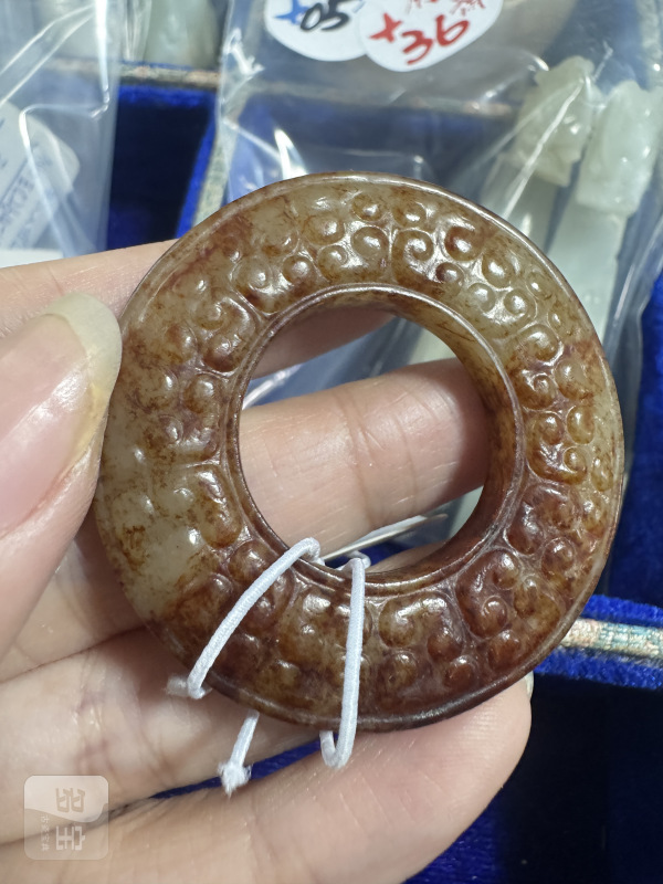 明 玉勾云纹环 - 图7